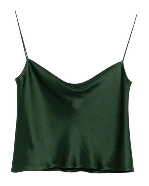 LAPOINTE Green Sleeveless Tank Top