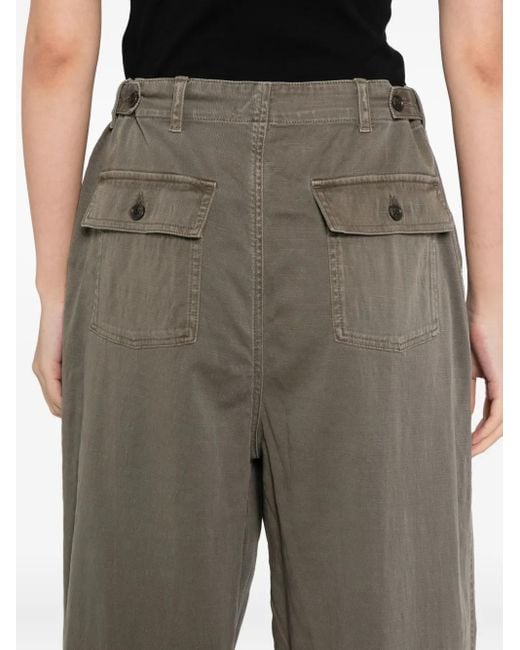 James Perse Broek Met Trekkoordtaille in het Gray