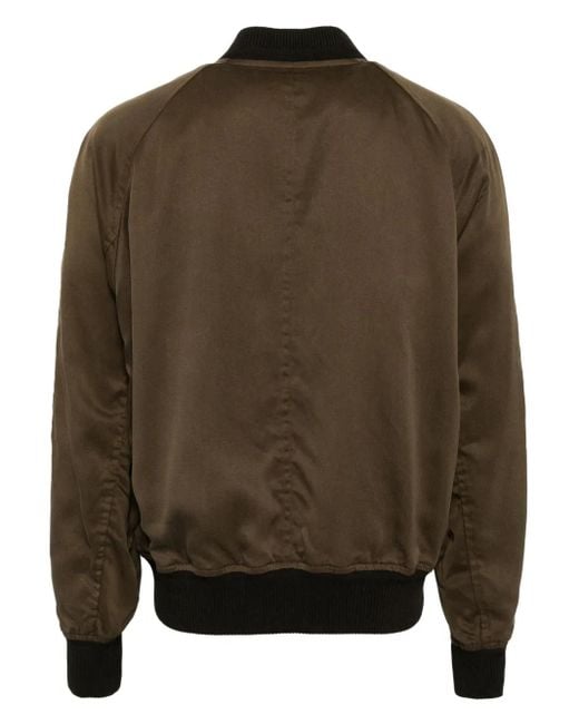 Tom Ford Green Gabardine Jacket for men