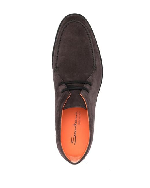 Stivali Rock di Santoni in Brown da Uomo