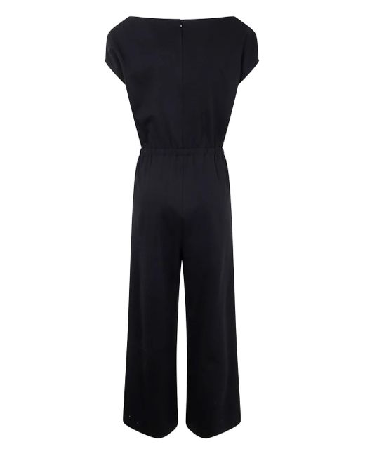 Liviana Conti Blue Jersey Jumpsuit