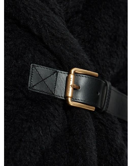 Max Mara Newabav ベルテッド ベスト Black