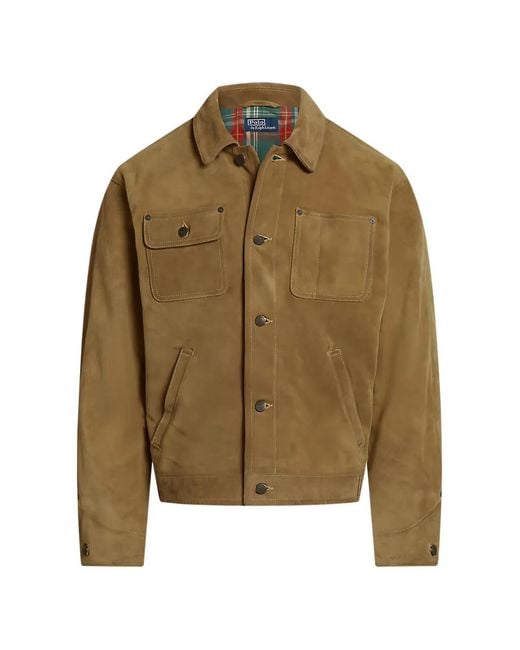 Polo Ralph Lauren Green Trucker Jacket for men