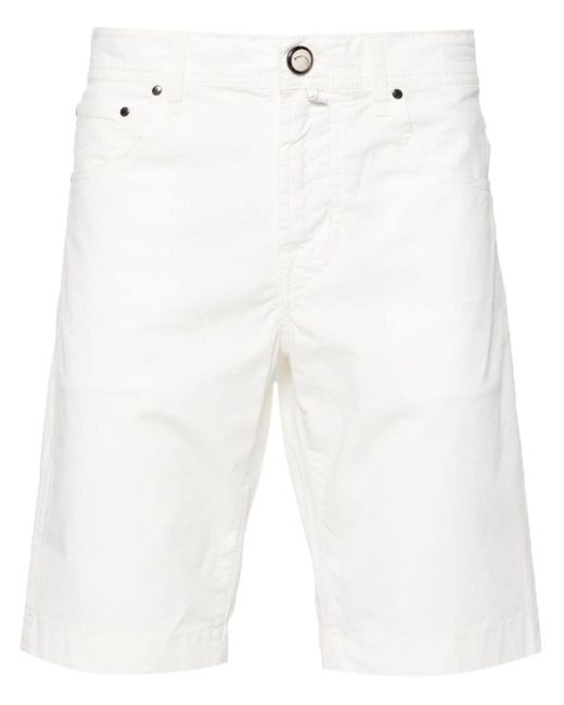 Jacob Cohen Nicolas Skinny Shorts in het White voor heren