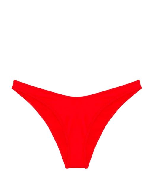 DIESEL Bikinislip Met Logoprint in het Red