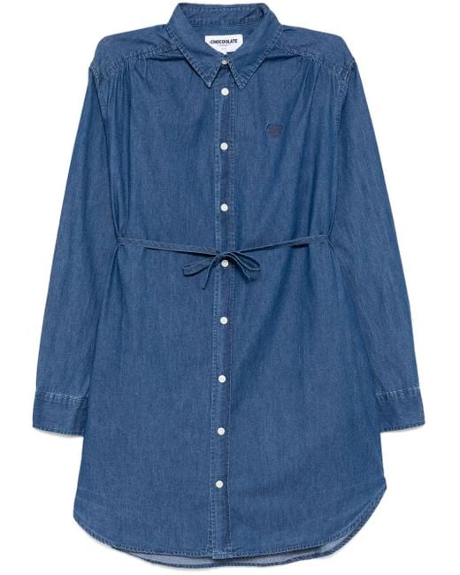 Chocoolate Blue Denim Dress