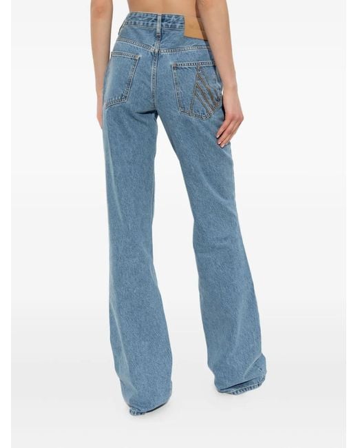 The Attico Blue Jeans