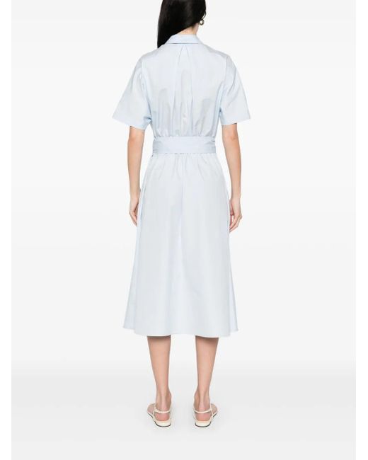 Kiton シャツドレス White