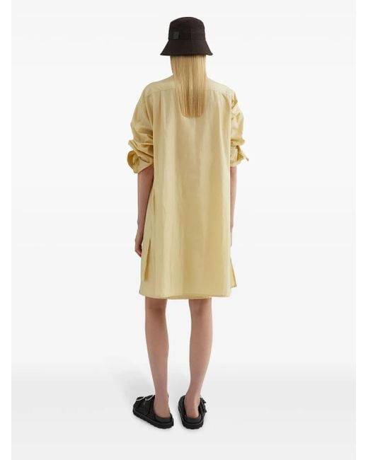 Jil Sander ボタン シャツ Yellow