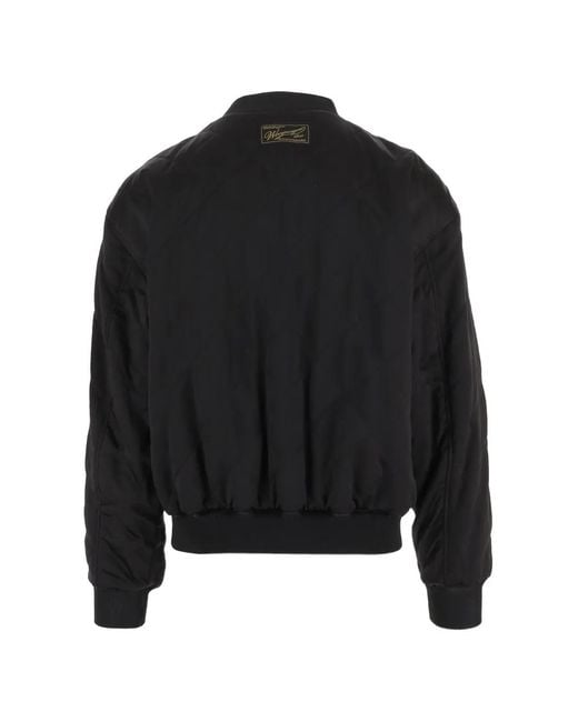 Wooyoungmi Gray Quilted Reversible Bomber Jacket for men