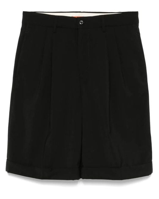 Barena Black Scandola Tropical Shorts for men