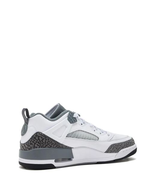 Nike White Spizike Low Sneakers for men
