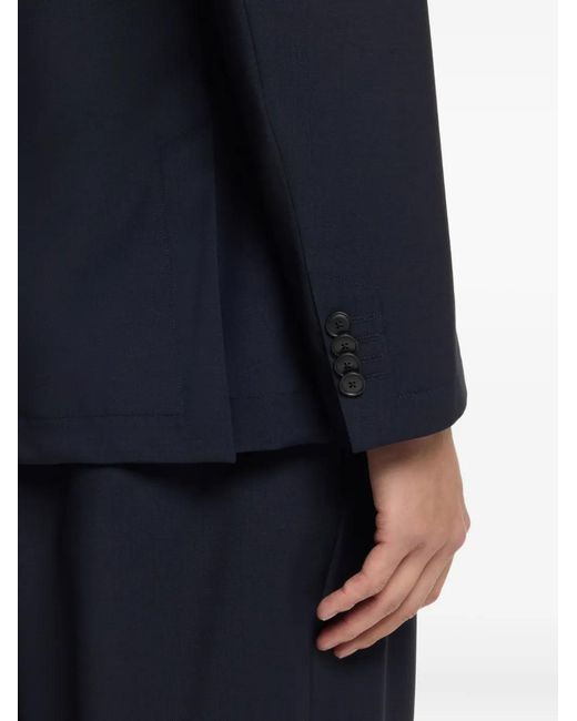 Boss Blue Hanry Buttoned Blazer for men