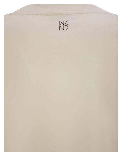 Weekend by Maxmara White Side-Slit T-Shirt