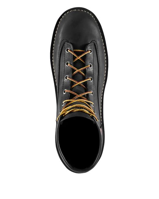 Danner Black Bull Run Lace-Up Leather Boots for men