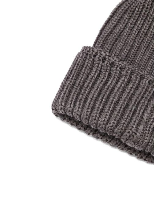 Gorro con mariposa bordada Needles de hombre de color Gray
