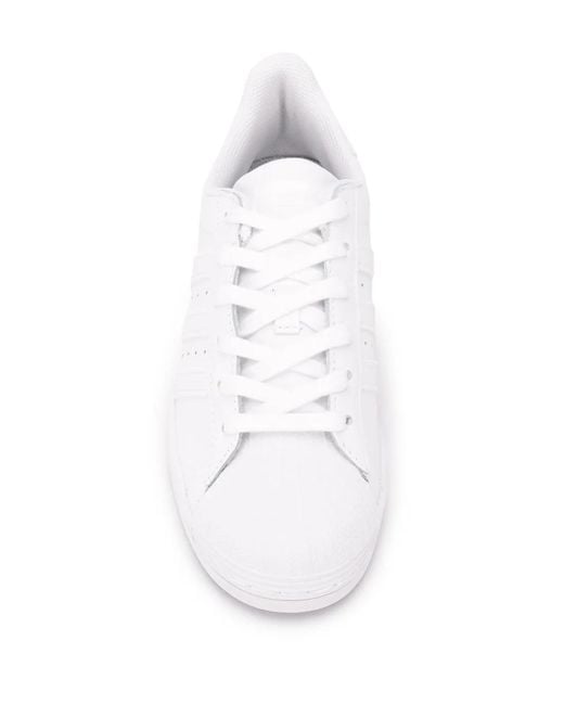 Adidas White Superstar Trainers