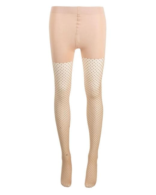 Wolford Natural Control Dots Tights