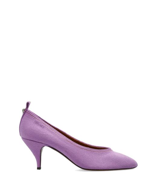 Pumps Tina Con Tacco di Versace in Purple