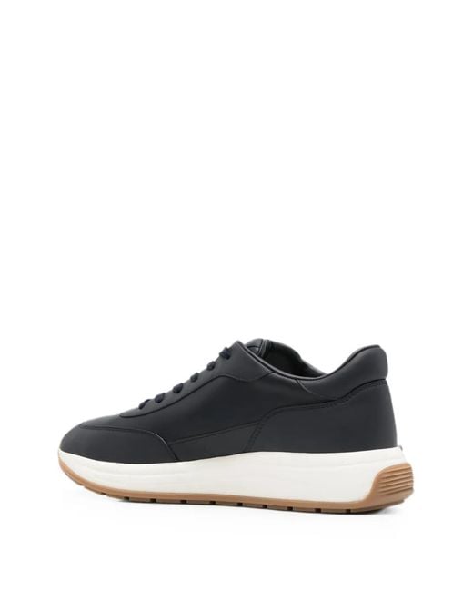 Hogan White Hi-Light Logo-Patch Sneakers for men