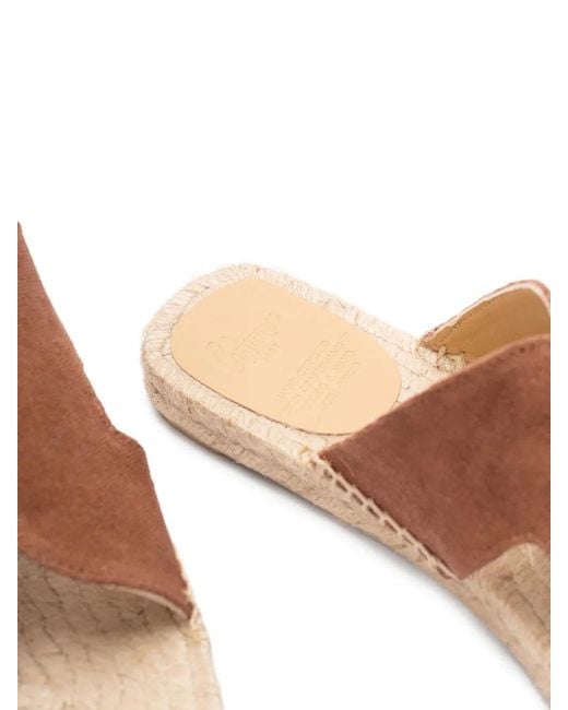 Castaner Brown Priya/002 Cut-Out Espadrilles