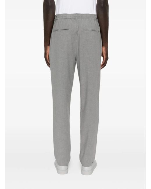 Pantalones rectos con cordones Les Deux de hombre de color Gray