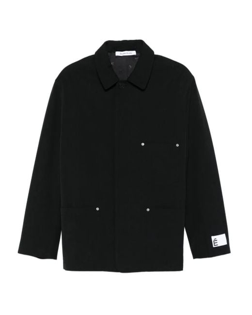 Etudes Studio ボタンポケット ジャケット Black