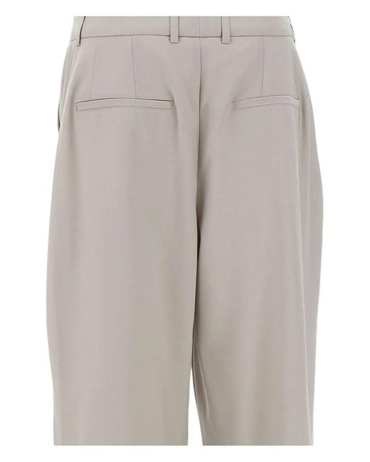 Remain Gray Pleated Trousers