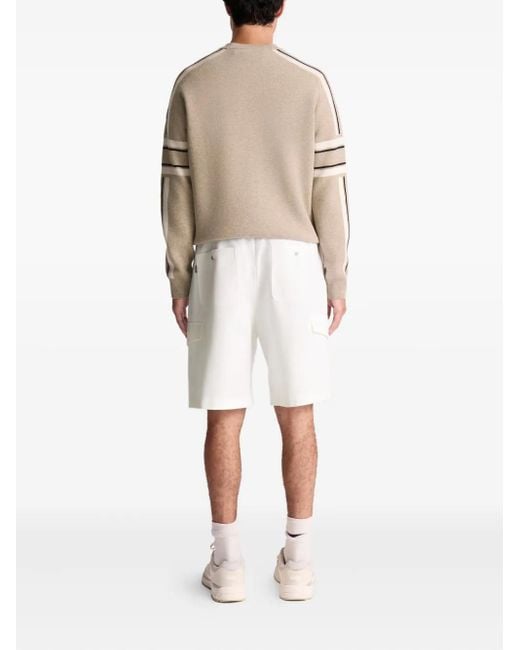 Fusalp Gray Cargo-Pocket Bermuda Shorts for men