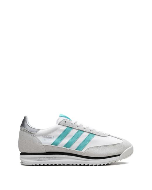 メンズ Adidas Sl 72 Rs Mercedes "cloud White/core Black/silver Metallic" スニーカー Blue
