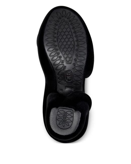 Camper Black Kobarah Slingback Heeled Sandals