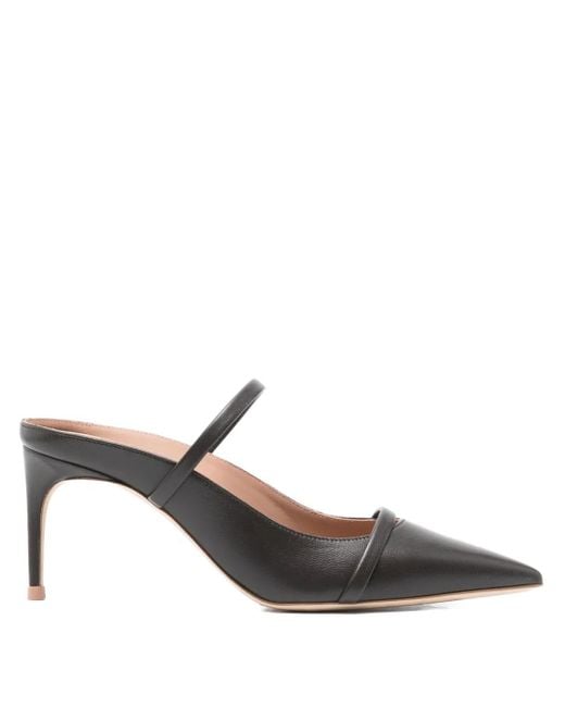 Malone Souliers Brown 70Mm Leather Pointed-Toe Mules