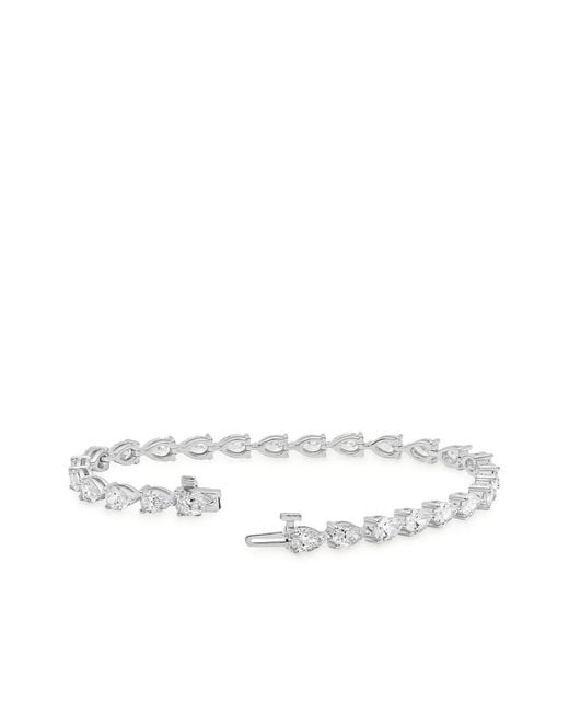 Jewels Aficionado White 18K Diamond Tennis Bracelet