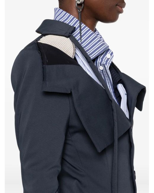 Blazer Con Spalle Scoperte di OTTOLINGER in Blue