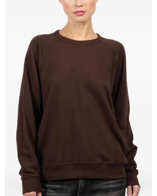 The Great Brown Sweatshirt mit Raglanärmeln