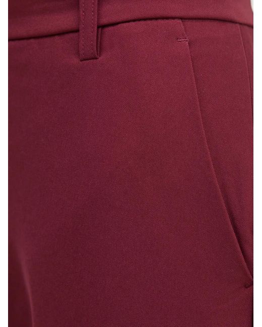 Pantalones Con Tobillos Ajustados DKNY de color Red