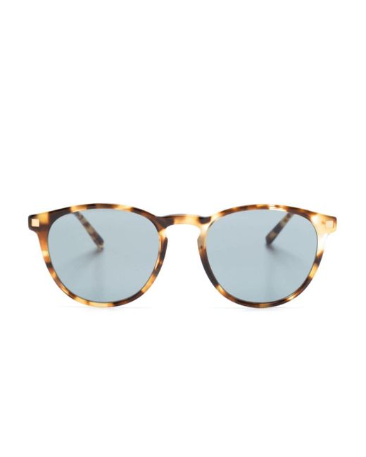 Mykita Blue Nukka 924 Round-frame Sunglasses