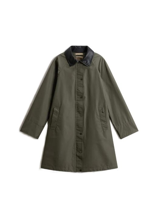 Woolrich Gray Trench Dundee Ciré