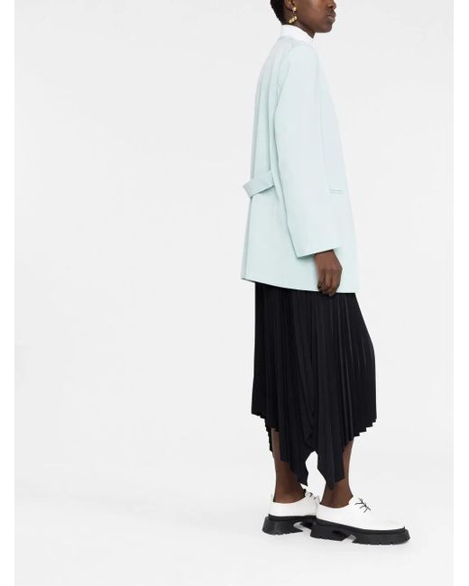 Jil Sander Blue Wool Single-breasted Jacket