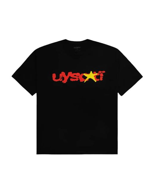 Sp5der Black Uy Scuti T-Shirt for men