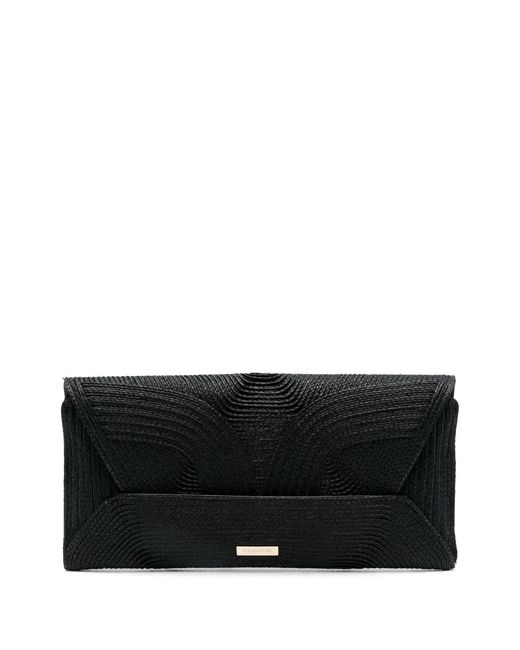Aquazzura Black Vacanza Clutch Bag