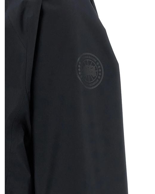 Canada Goose Black Adjustable-Hood Jacket