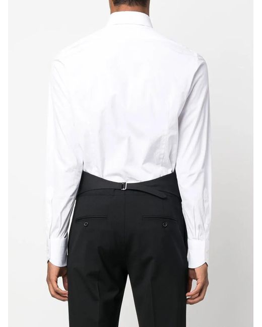 DSquared² Black Button-Front Cummerbund for men