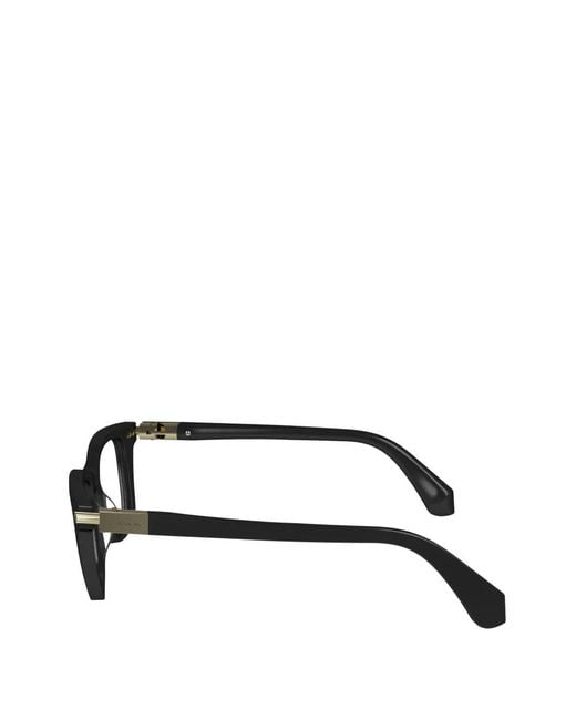 Ferragamo Black Square-Frame Glasses