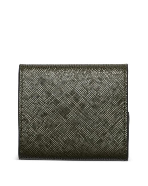 Prada Gray Saffiano Leather Coin Purse for men