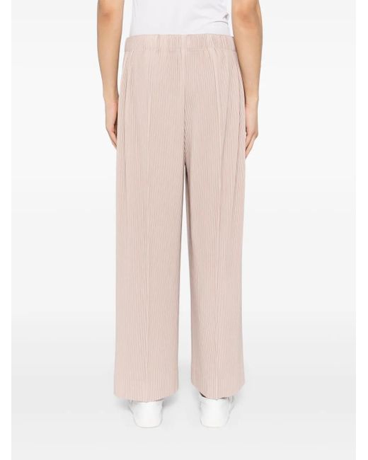 Pantalones capri con pinzas Homme Plissé Issey Miyake de hombre de color Pink
