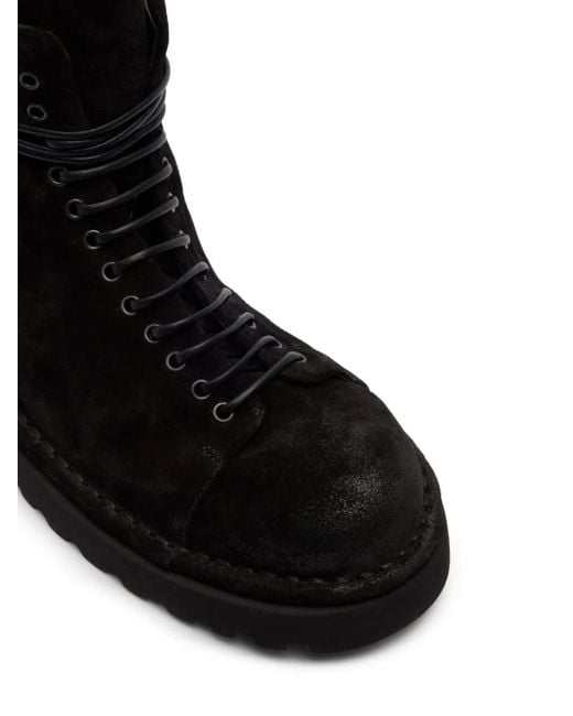 Marsèll Black Pallottola Leather Boots