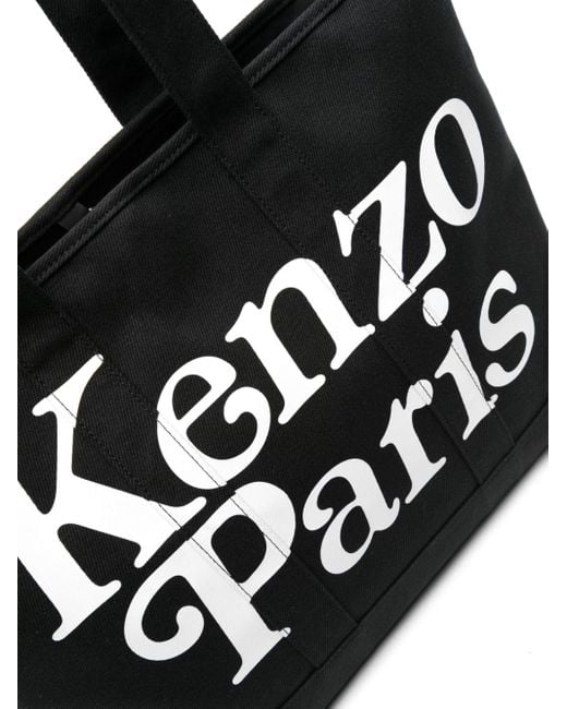 Grand sac à main Utility KENZO en coloris Black