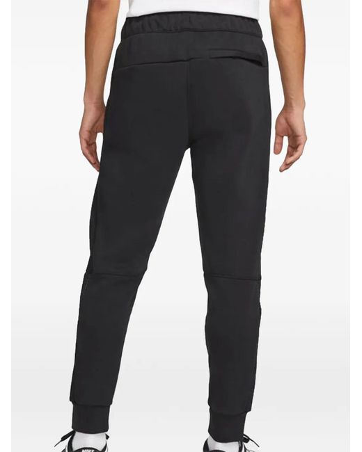 Nike Black Brushed Track Pants for men