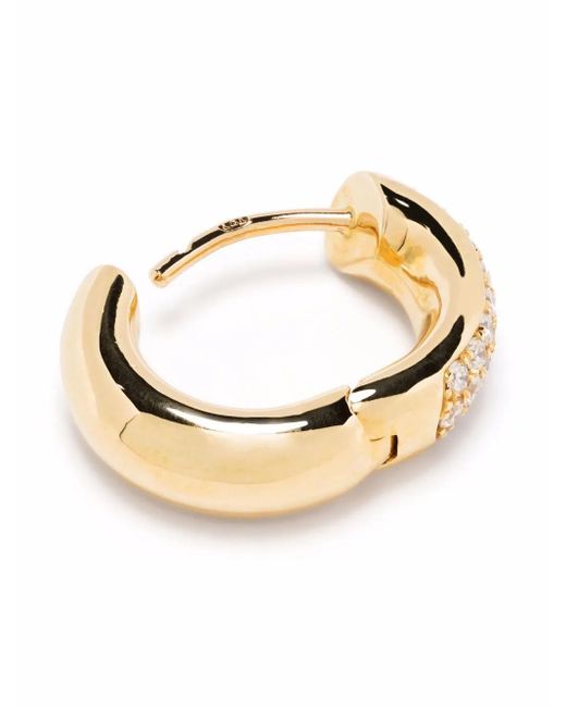 Boucles D'Oreilles Amsterdam En 18Ct Ornées De Diamants Tirisi en coloris Metallic